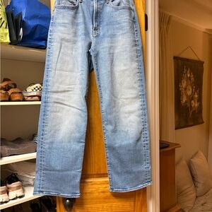 MOTHER Rambler flood jeans, size 26